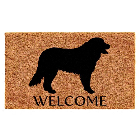 Calloway Mills Entrance Mat, Coir, Natural, Black 105701729